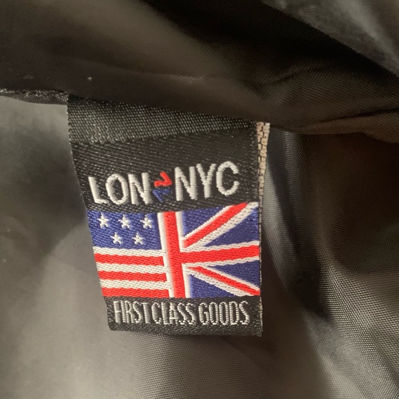 New LON NYC Across the Pond Jacket Size XL - Picture 7 of 9